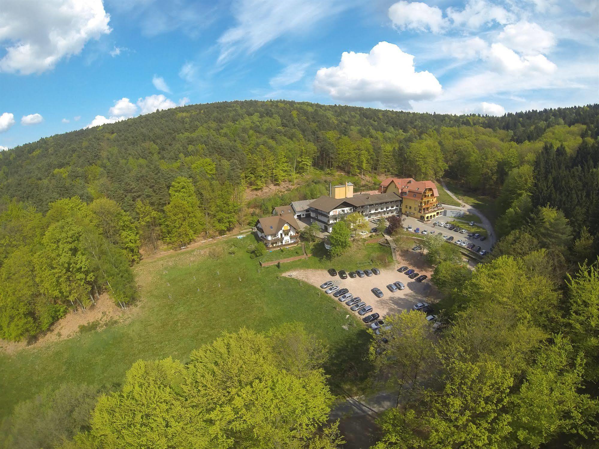 Wald-Hotel Heppe Dammbach Bagian luar foto